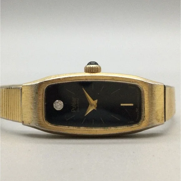 Pulsar | Accessories | Vintage Pulsar Watch Women Gold Tone  display picture 1
